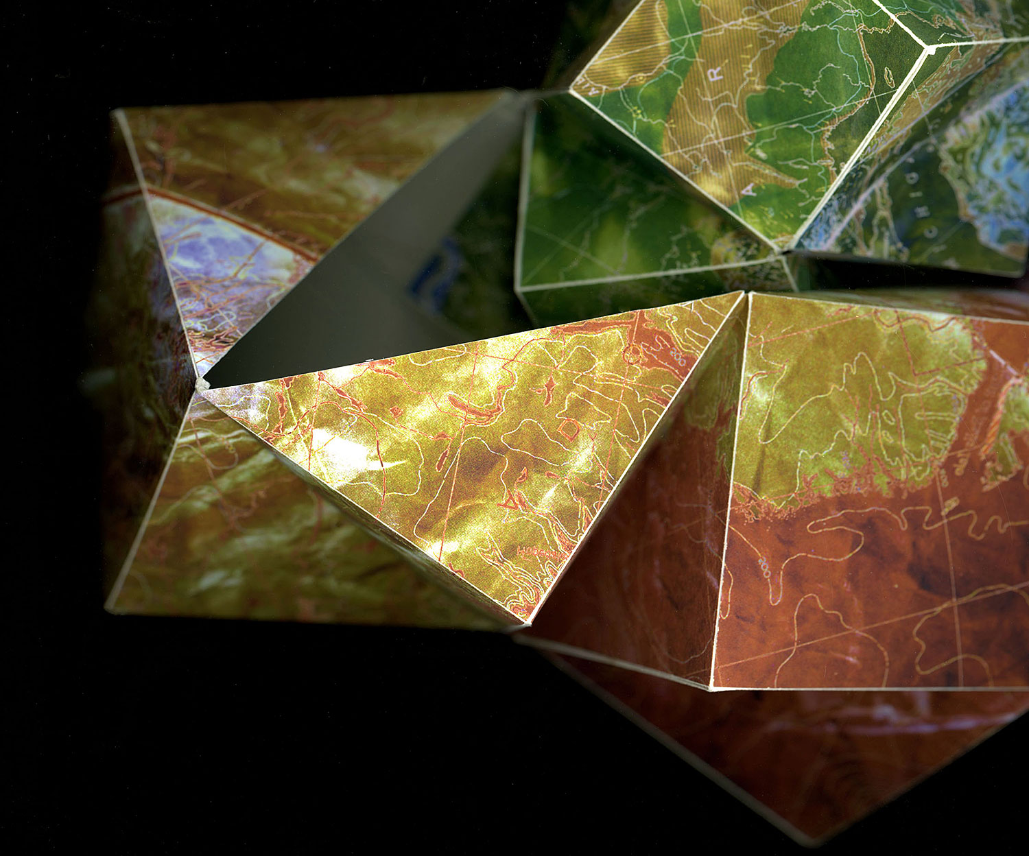 Werner Sun, silver dandelion, 2012. Photomontage, digital photographs, dimensions variable.