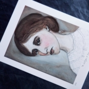 The Sad Eyes of Virginia Woolf, by Debbie Styer 2013