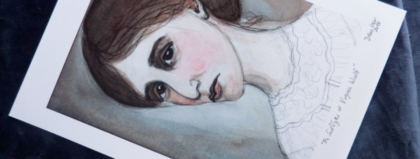 The Sad Eyes of Virginia Woolf, by Debbie Styer 2013