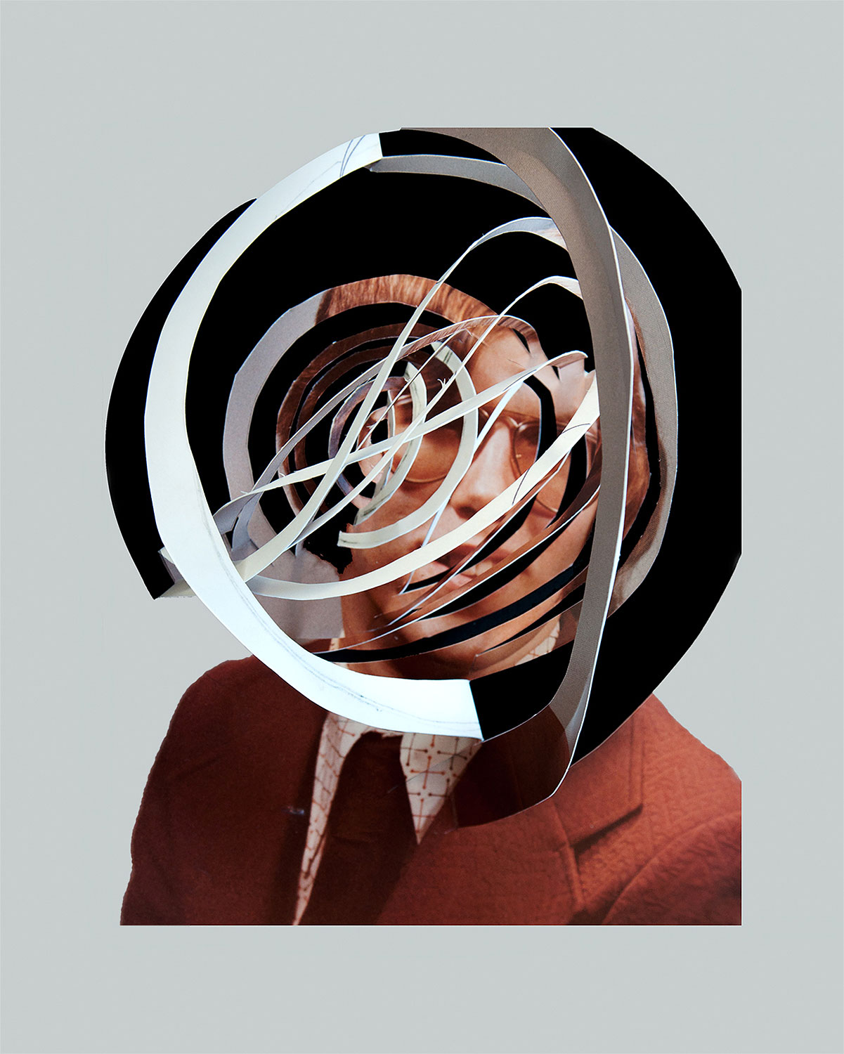 Karen Larson-Voltz, Head Space, 2014. Archival pigmented print, 24 x 15 in.