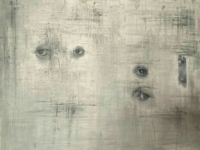 Fariba Rahnavard, Untitled 3, 2015, oil on canvas, 35x45cm