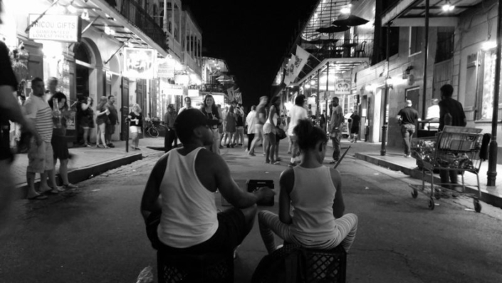 Jay Waters, Brother and Sister, French Quarter, 2016