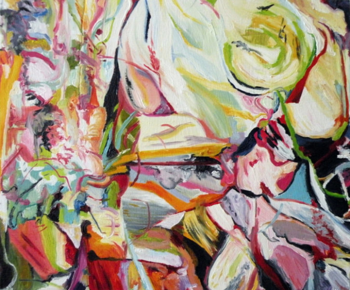 Autumn Hunt, Among Gods and Men, 2015, Oil on Panel, 7.25" x 9.75"