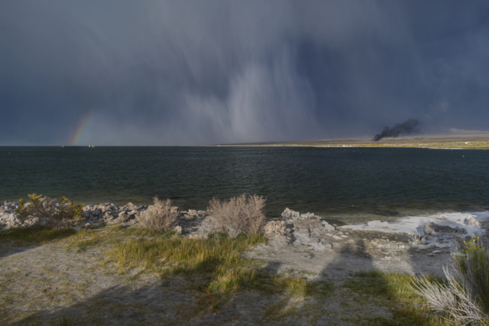 Rainbow, Rain, Fire, 2020, Photography, 15 x 10”