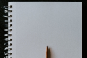 A Blank Page before Writing