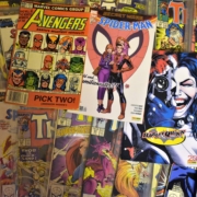 Multiple comic books