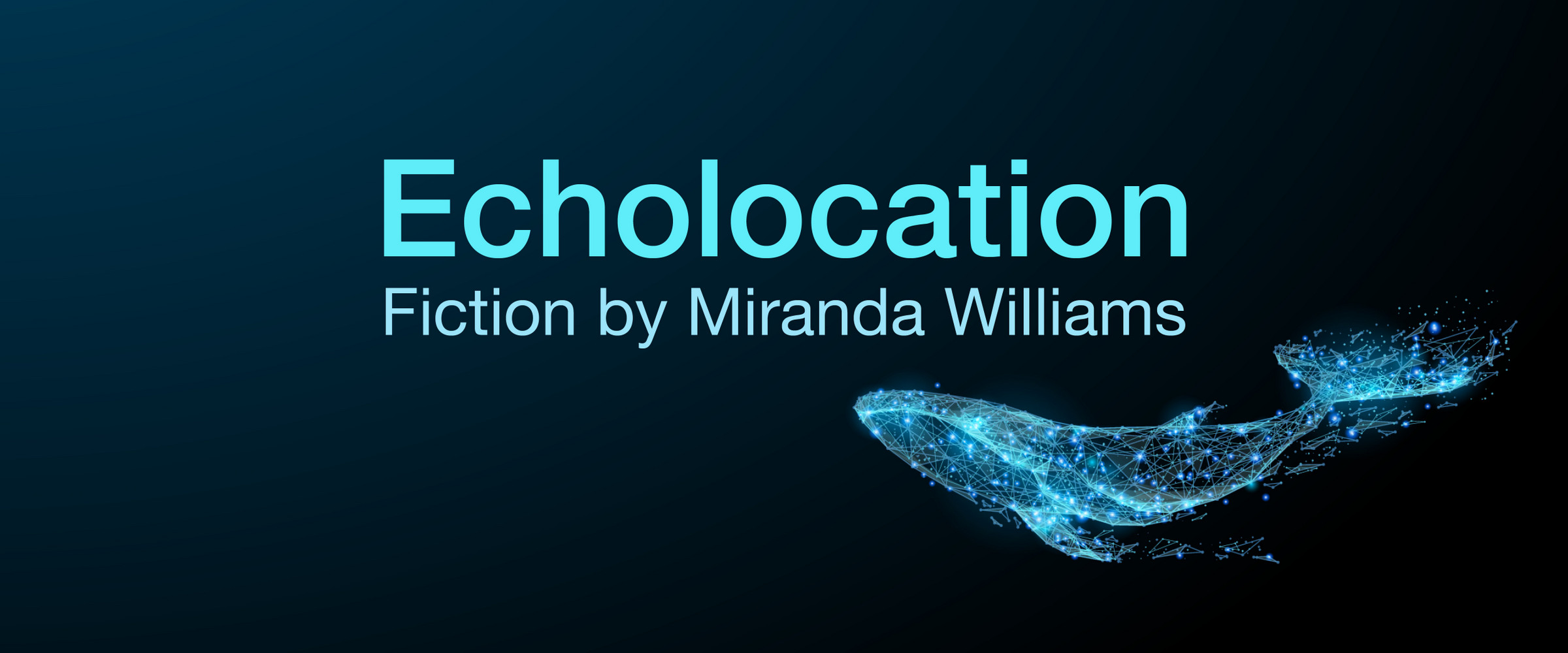 Text: Echolocation, fiction by Miranda Williams